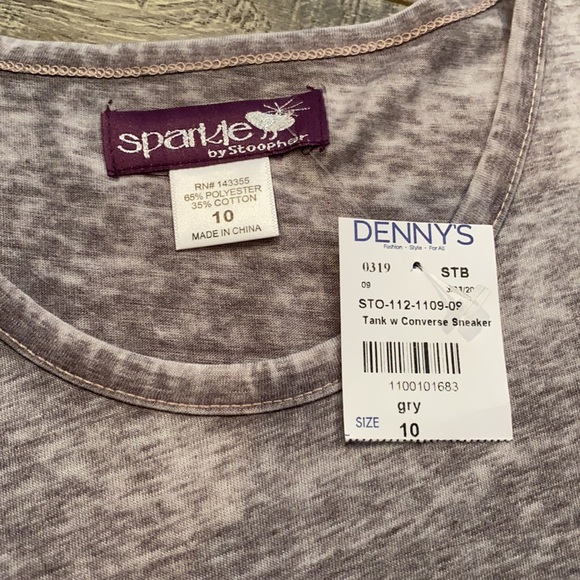 Sparkle by Stoopher Converse Rainbow Studded Tank - Picture 3 of 4